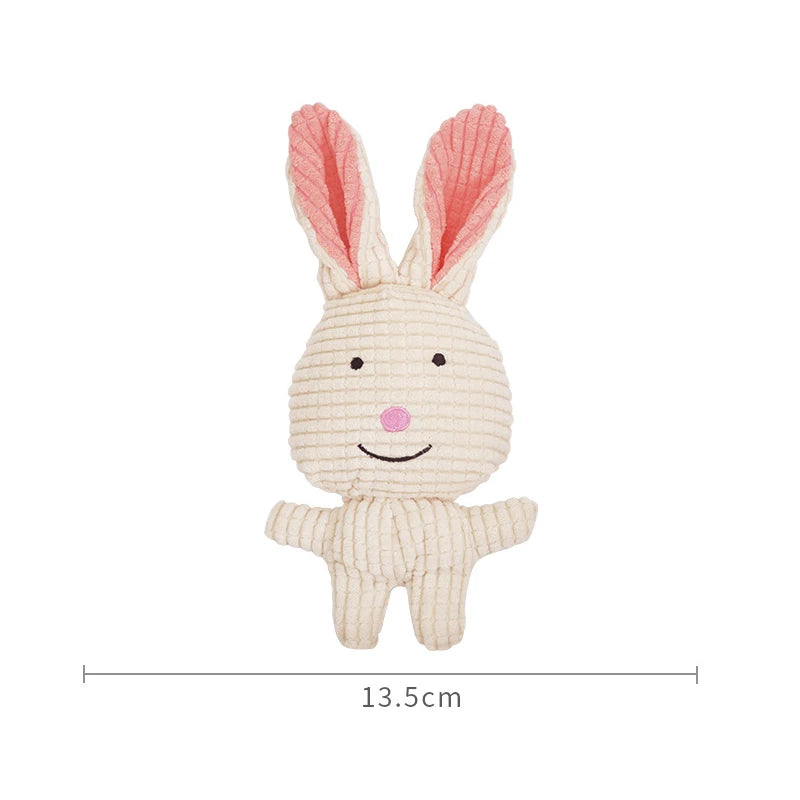 Peluche lapin pour chien