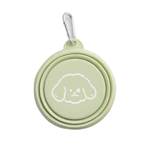 Gamelle pliable de transport pour chien