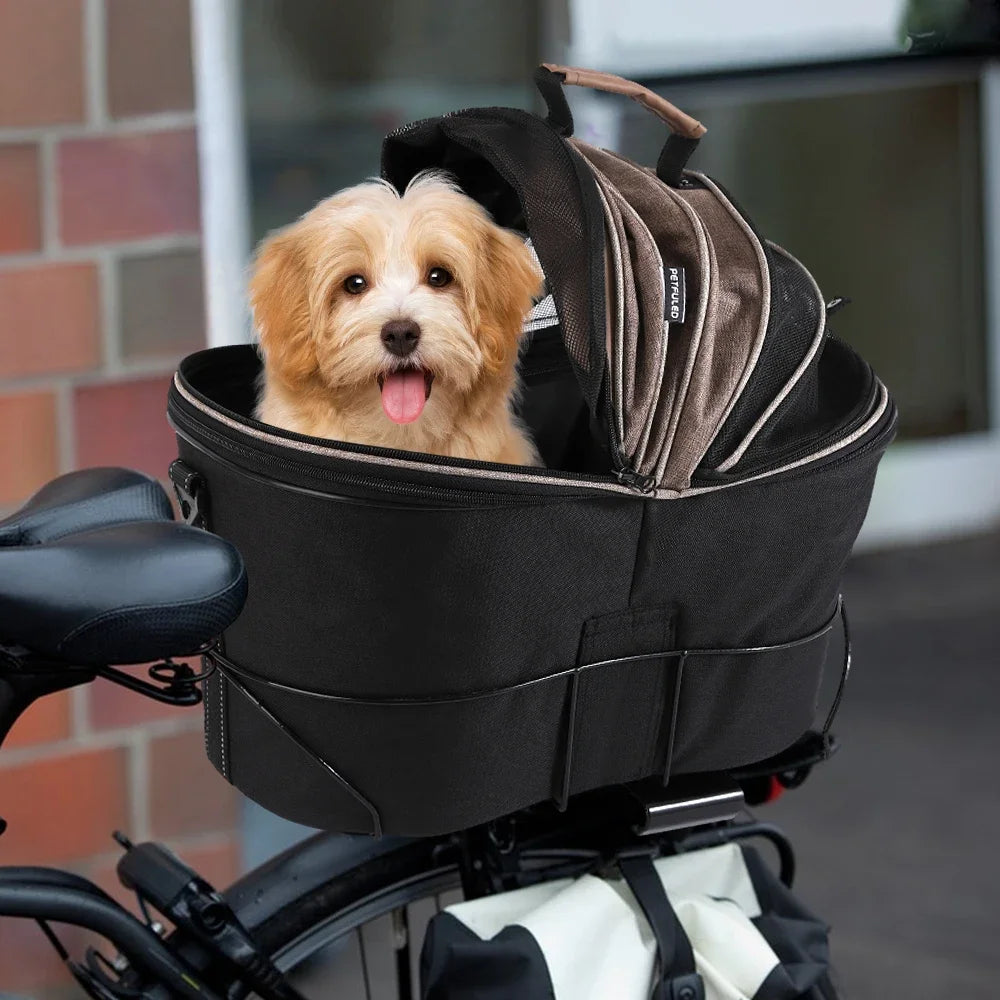 Panier vélo pour chien 5 kg