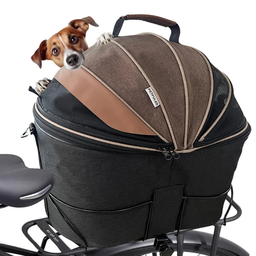 Panier vélo pour chien 5 kg
