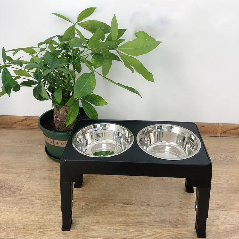 Support double gamelle chien