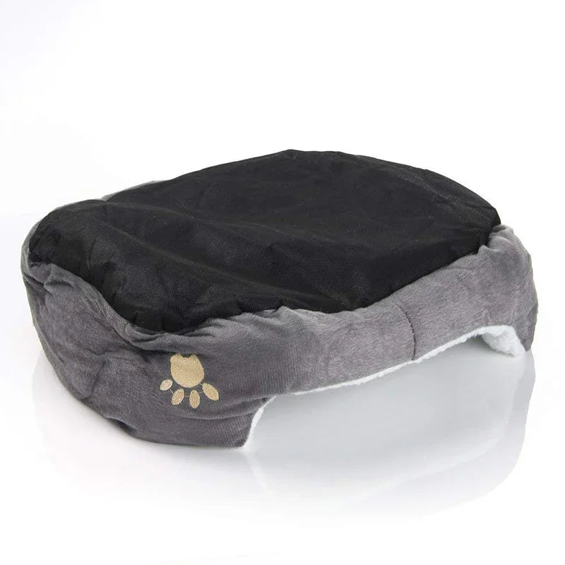 Panier chiot gris