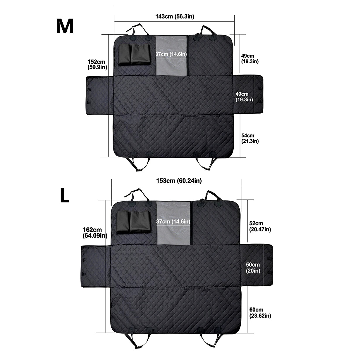 Housse siege auto chien