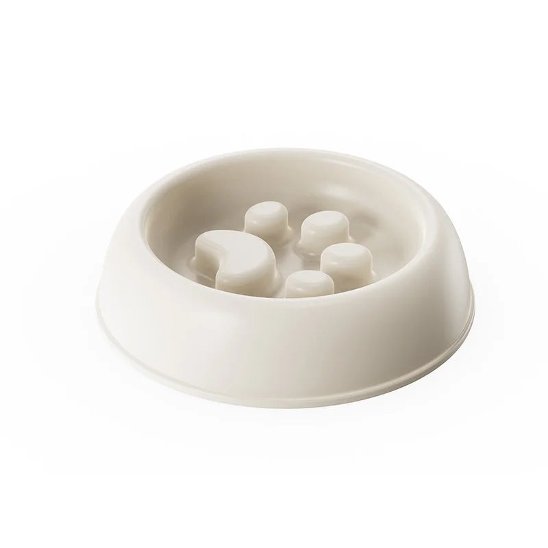 Gamelle anti glouton patte de chien
