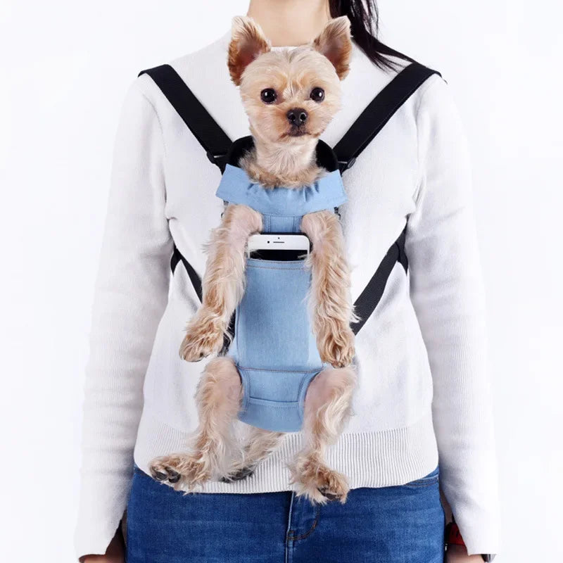Sac a dos ventral chiot