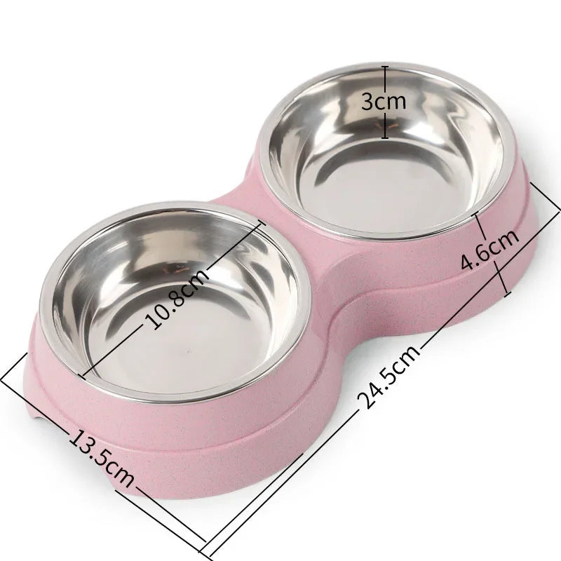 Gamelle chiot rose