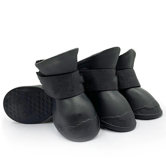 Bottes caoutchouc chien