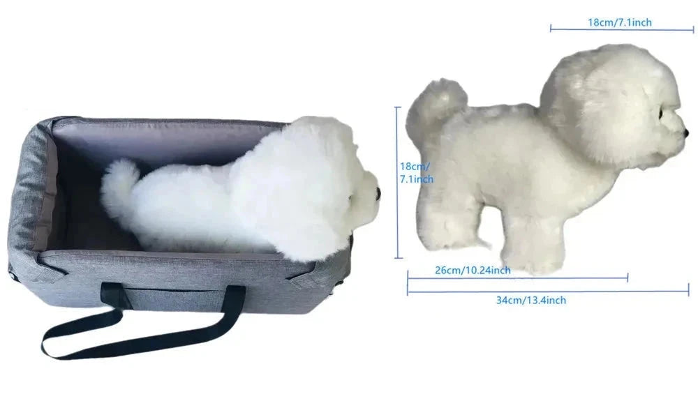 Siège auto petit chien