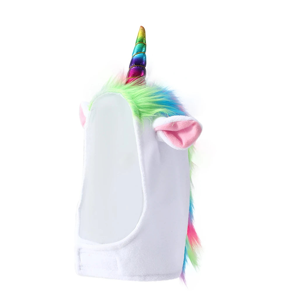 Bonnet licorne pour chien