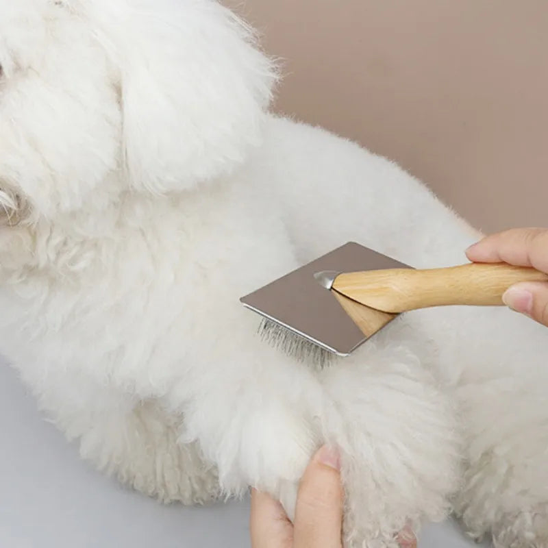 Etrille en bois pour chien