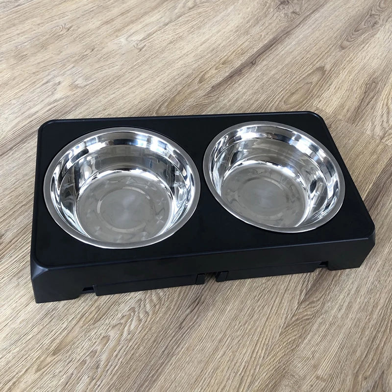Support double gamelle chien