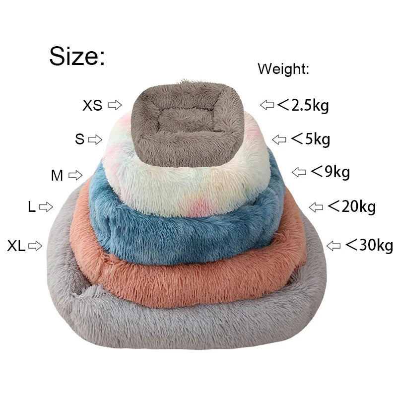 Coussin chien fourrure