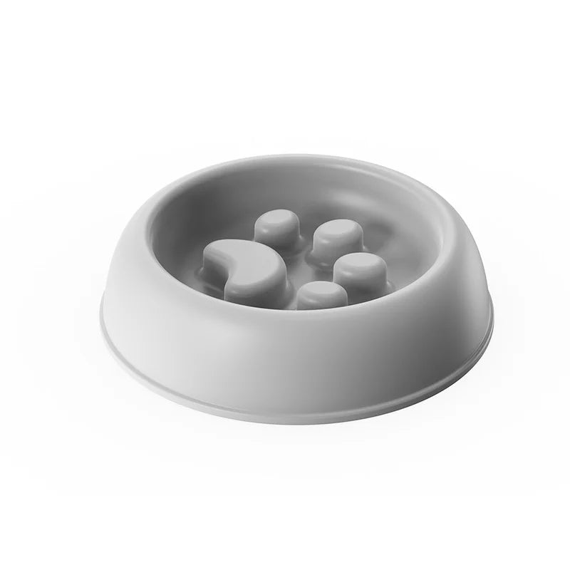 Gamelle anti glouton patte de chien