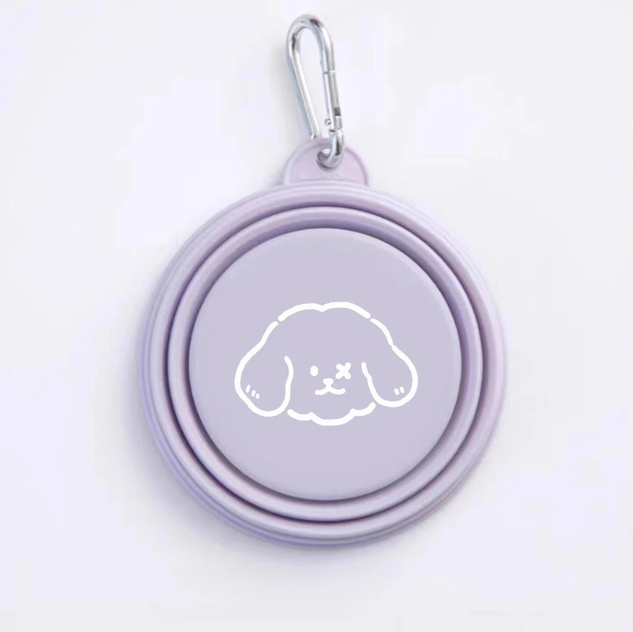 Gamelle pliable de transport pour chien