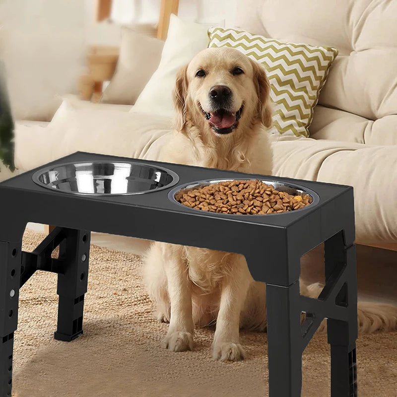 Support double gamelle chien