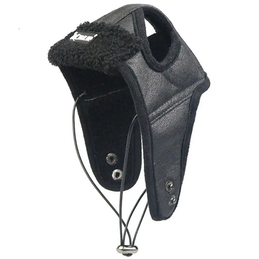 Bonnet cuir chien