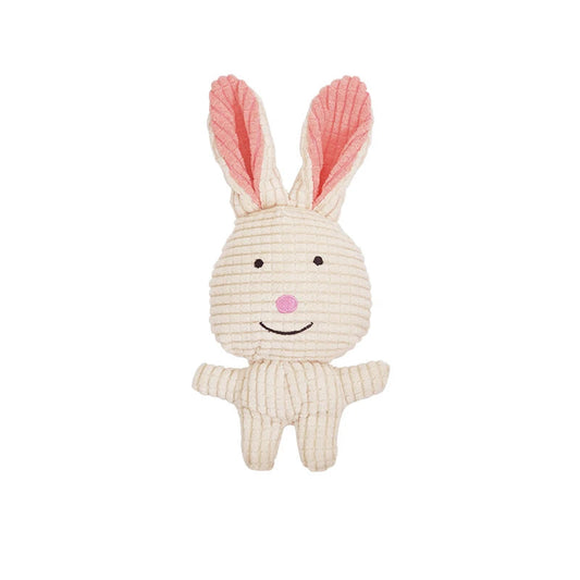 Peluche lapin pour chien