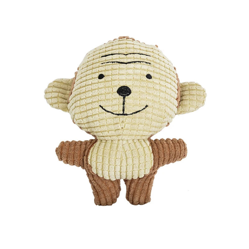 Peluche singe pour chien
