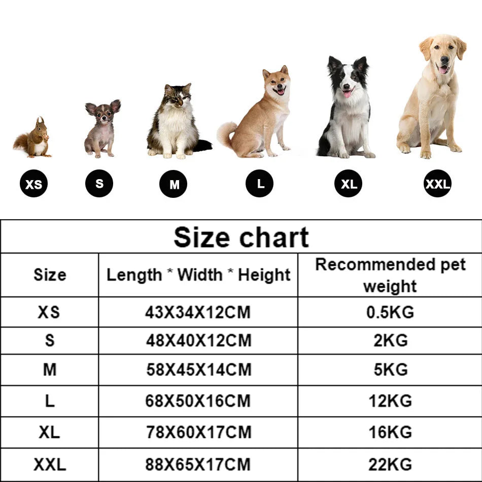 Coussin moelleux chien