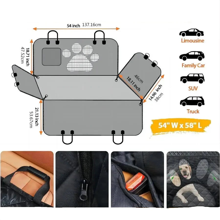 Protection siege auto chien