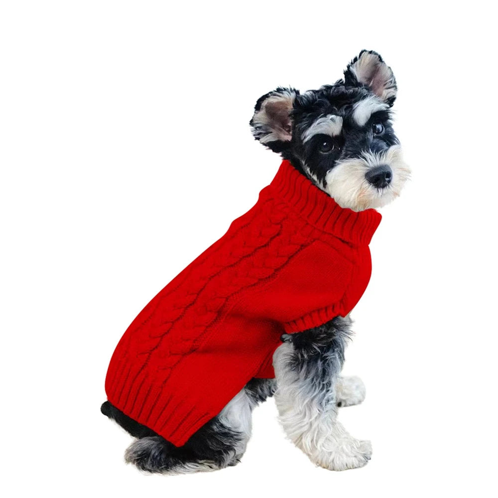 Manteau chien en laine