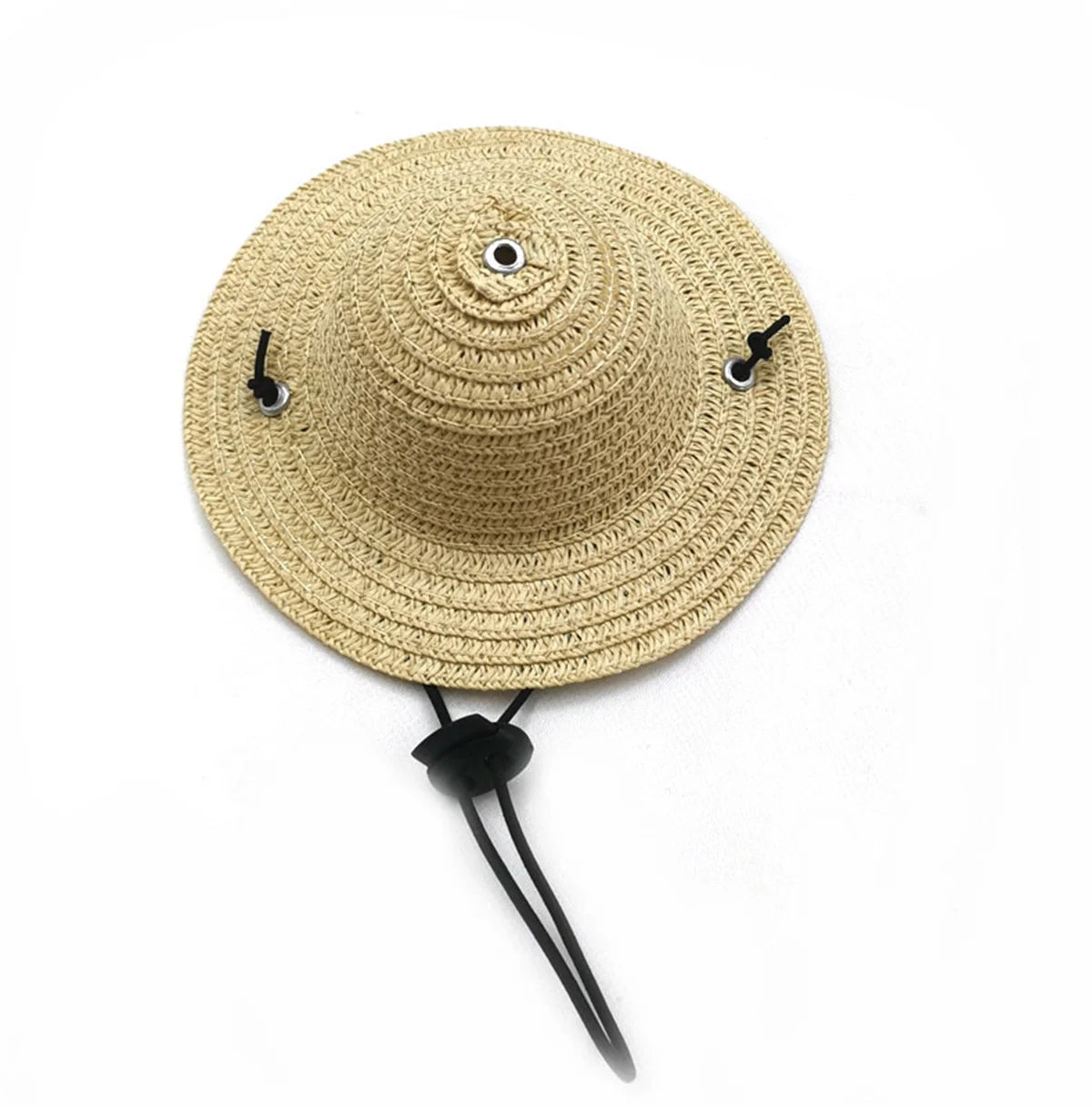 Chapeau de paille pour chien