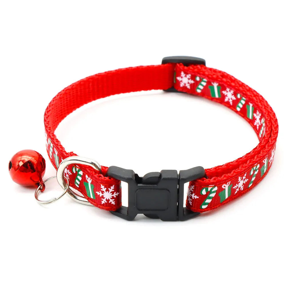 Collier chien noel