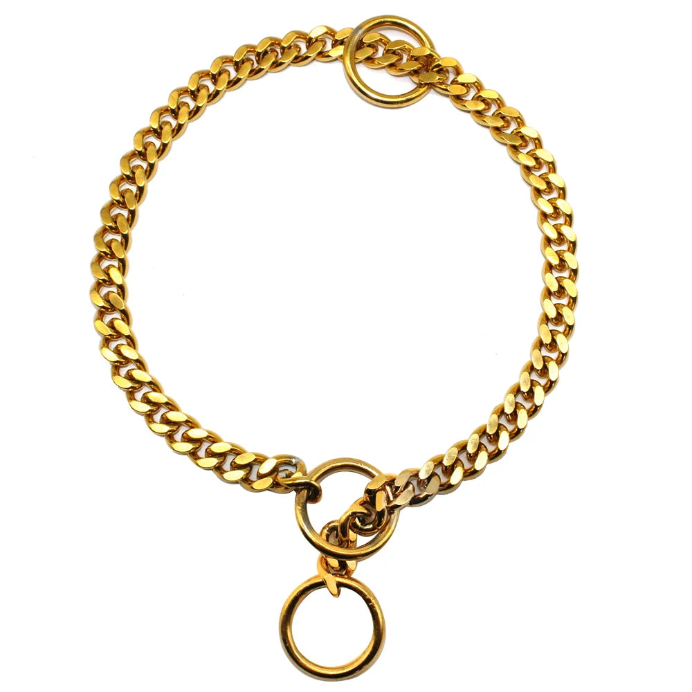 Collier semi étrangleur chien