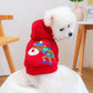 Manteau chien noel