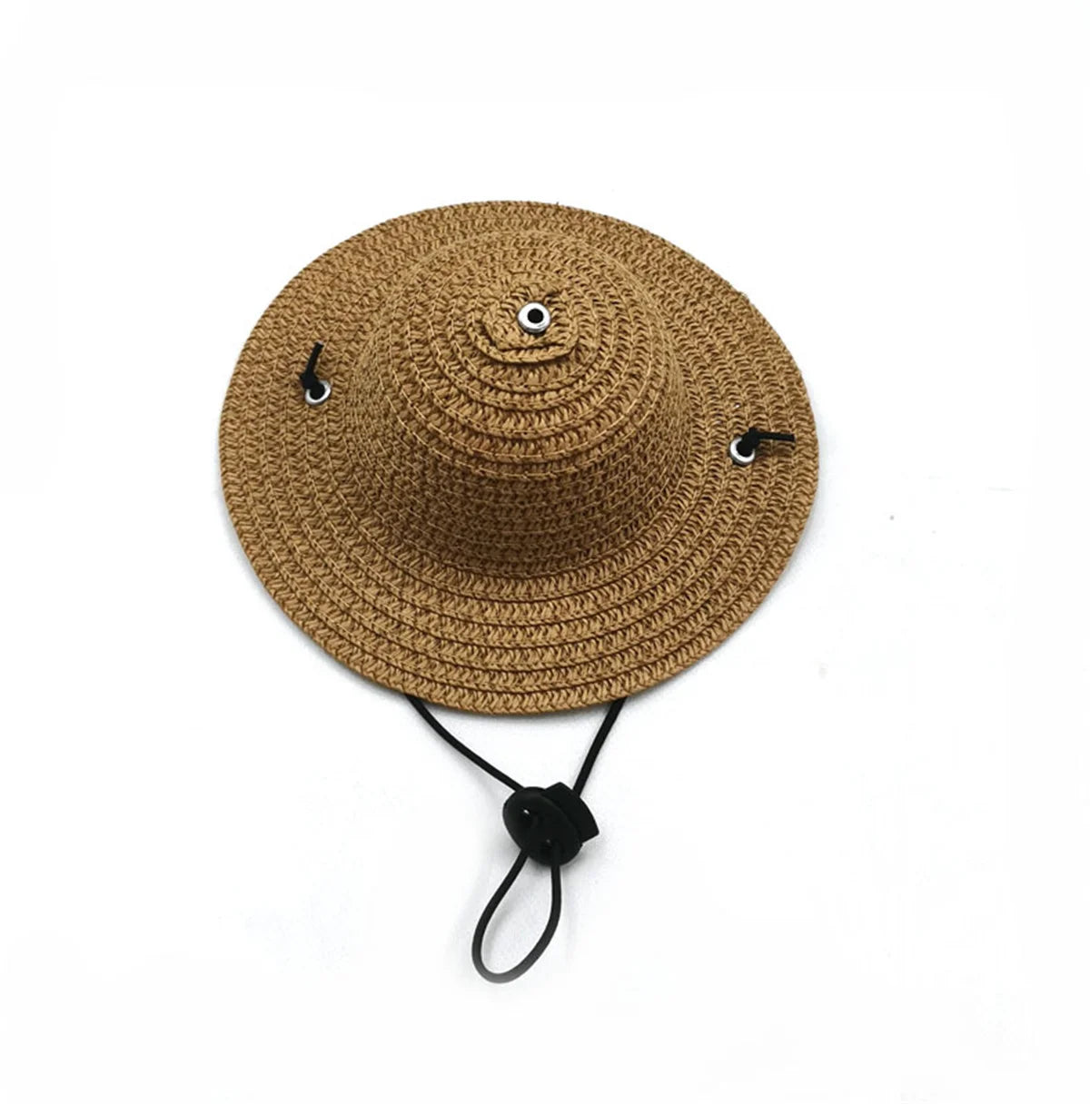 Chapeau de paille pour chien