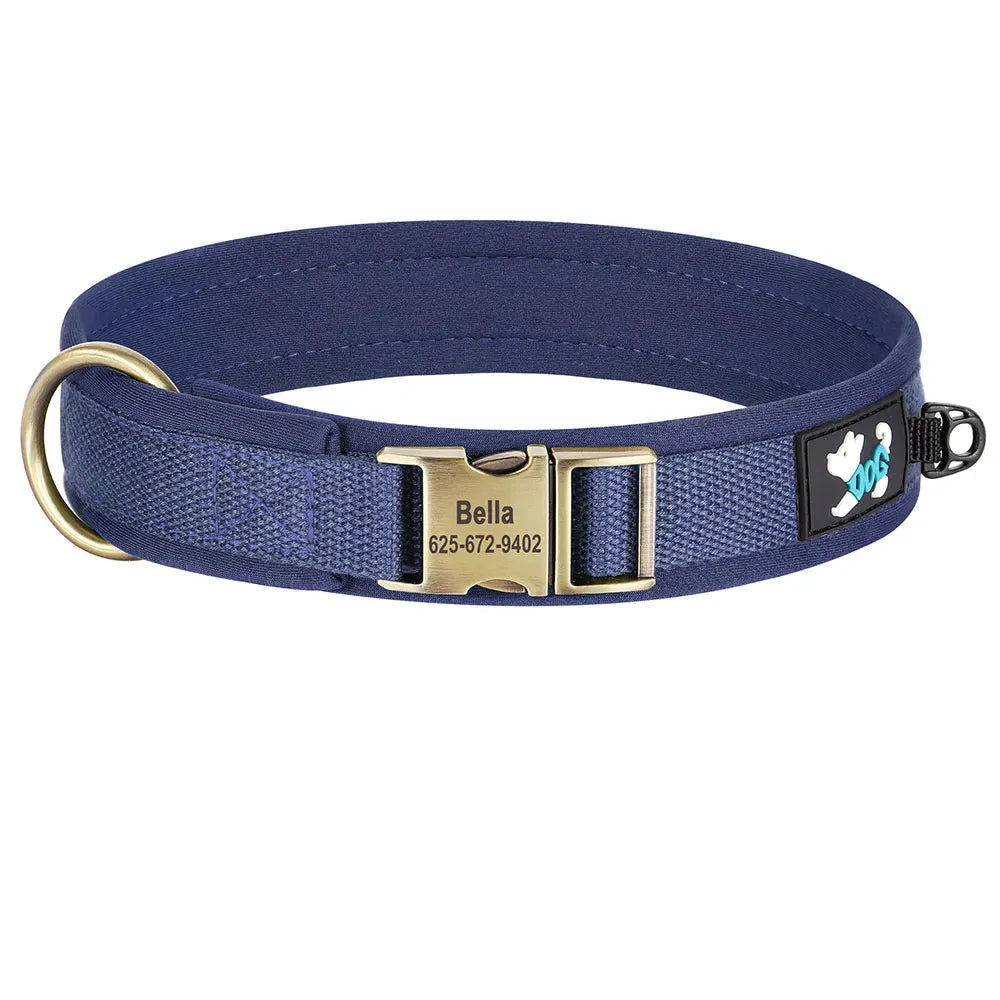 Collier chien personnalisé nom