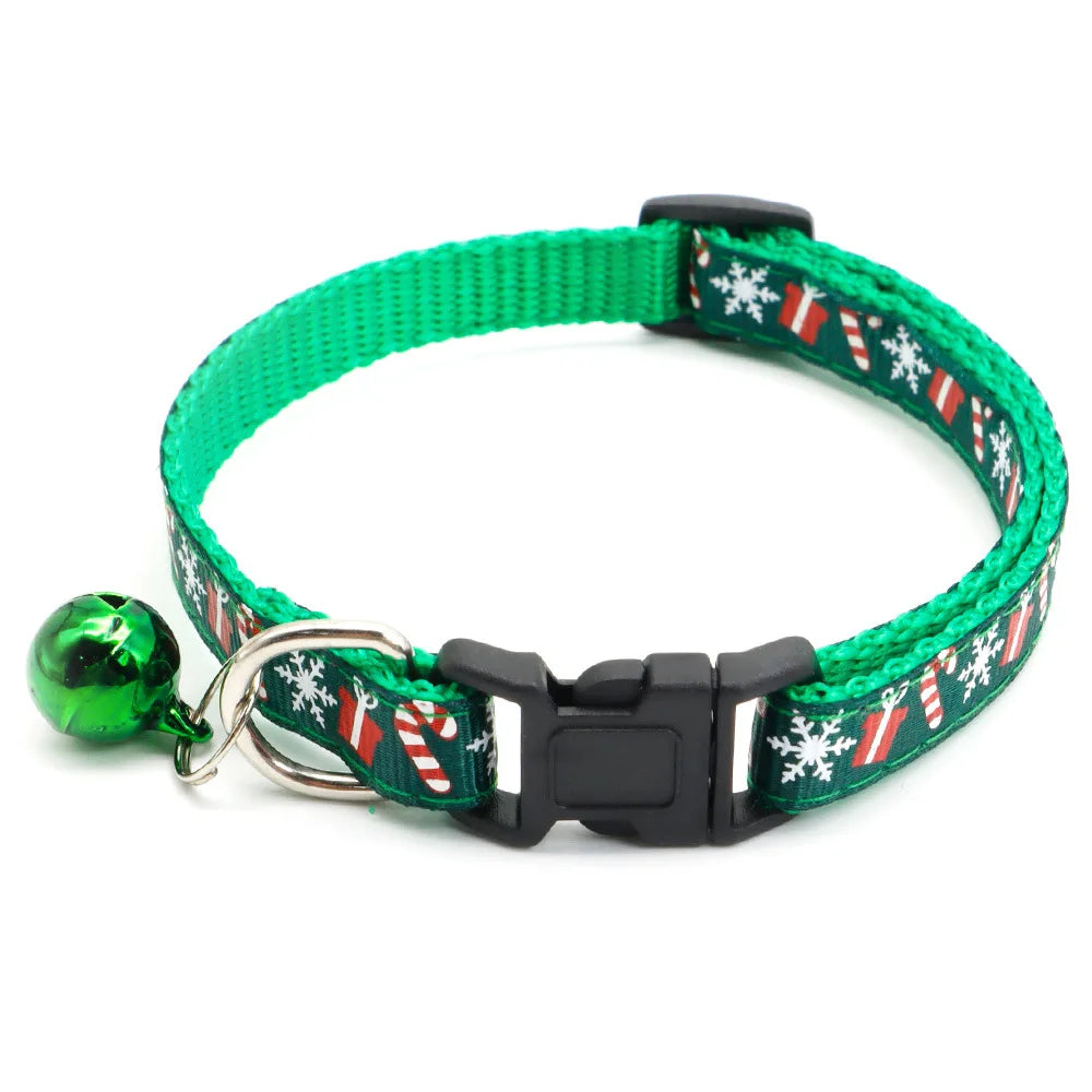 Collier chien noel