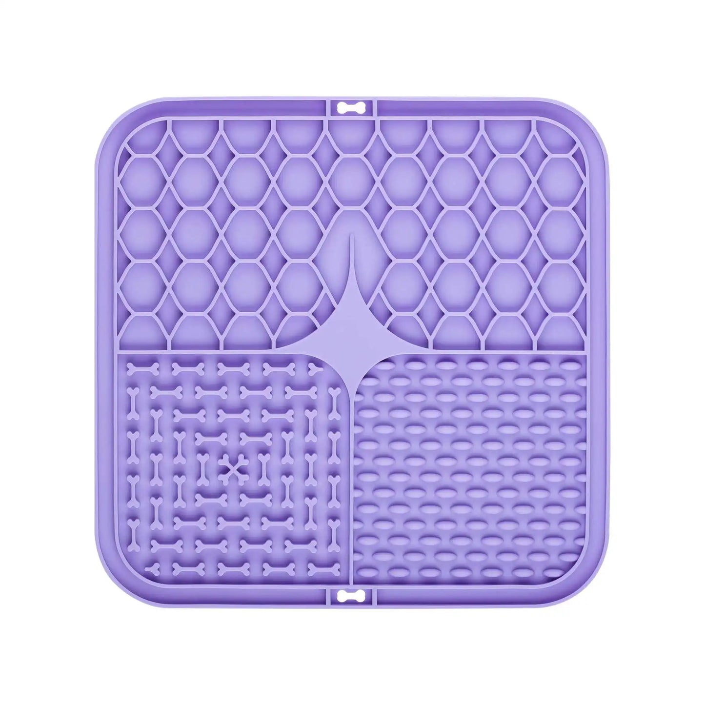 Tapis de léchage chien congelé
