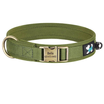 Collier chien personnalisé nom