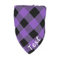 Collier bandana chien personnalisé