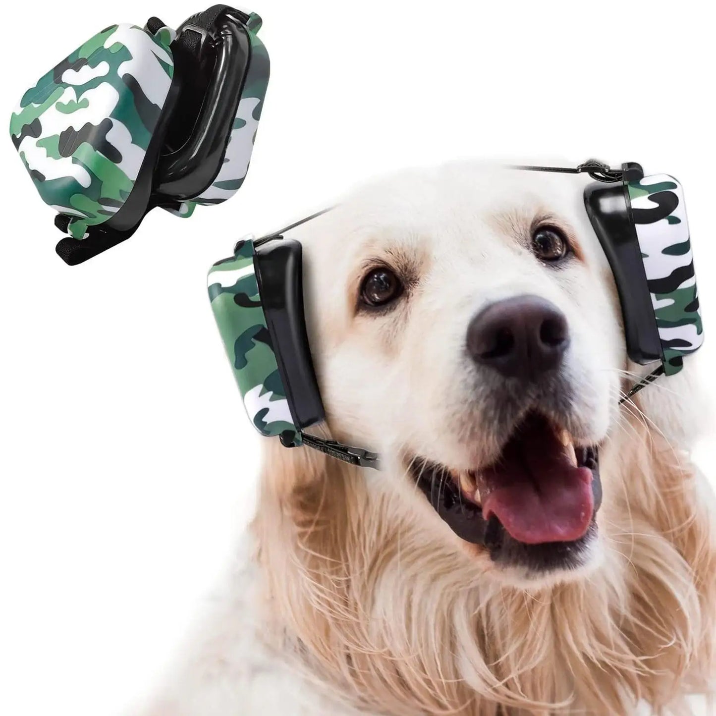 Casque chien militaire
