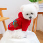 Manteau chien noel