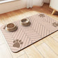 Tapis absorbant gamelle chien