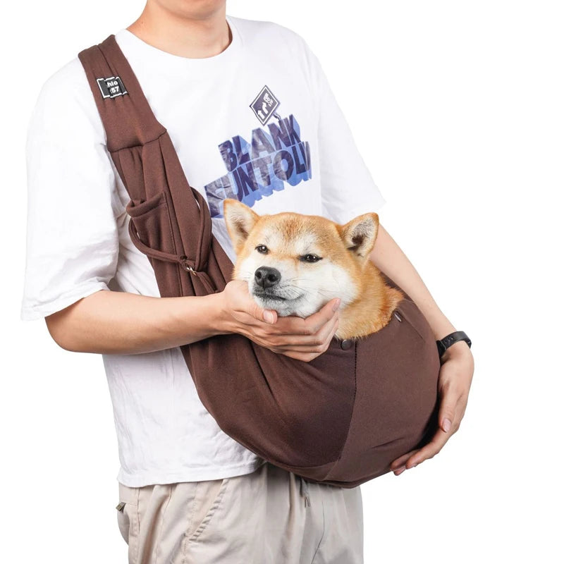 Sac bandoulière pour chiot