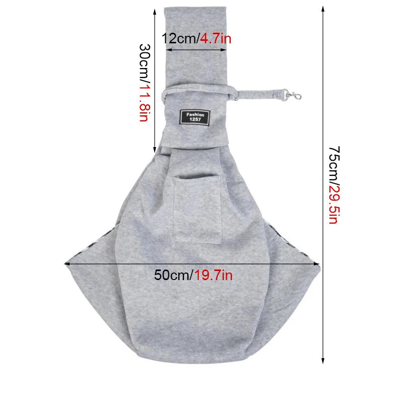 Sac bandoulière pour chiot