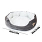 Panier chiot gris