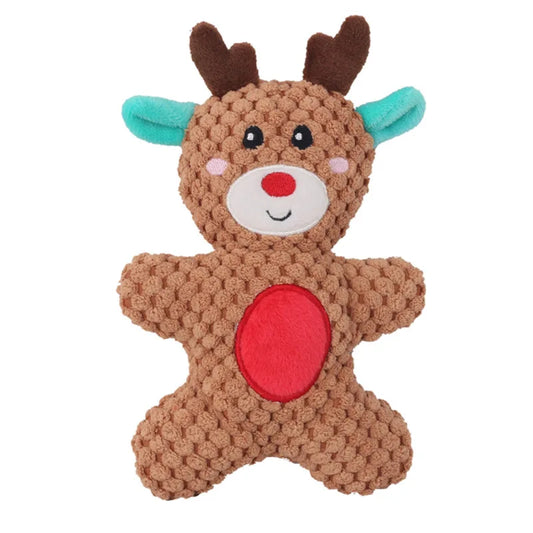 Peluche de noel pour chien