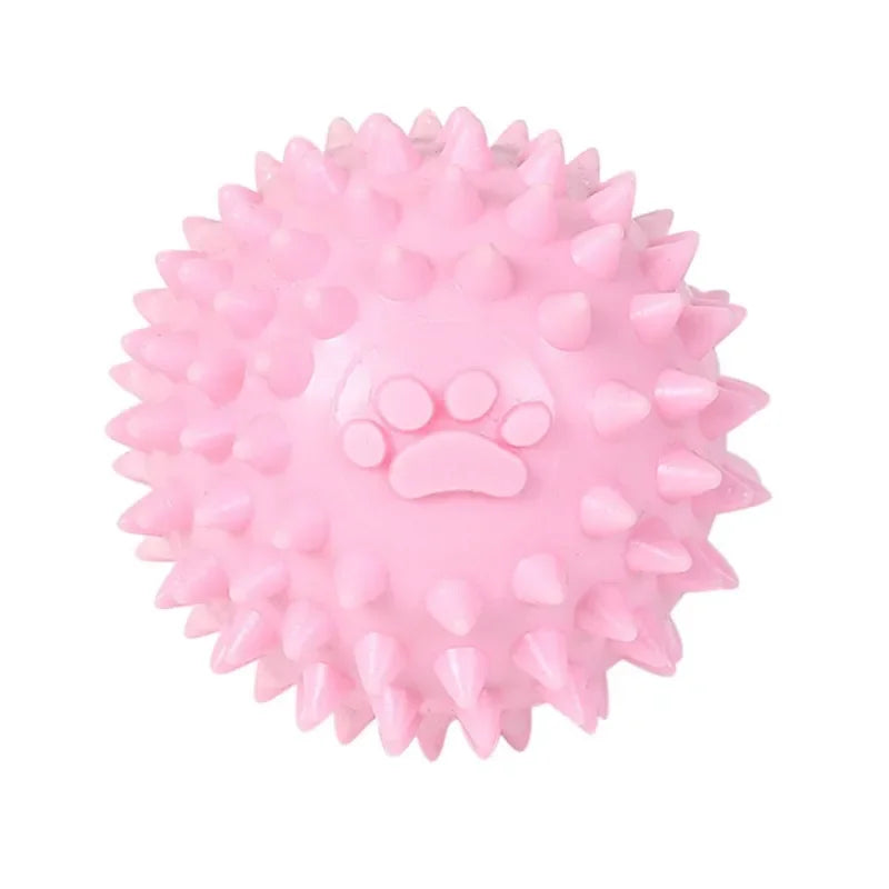 Balle en plastique pour chien