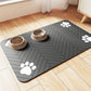 Tapis absorbant gamelle chien