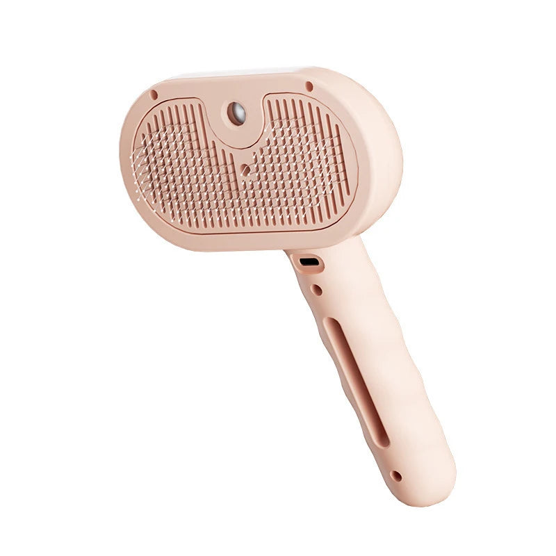 Brosse chien poil long vapeur