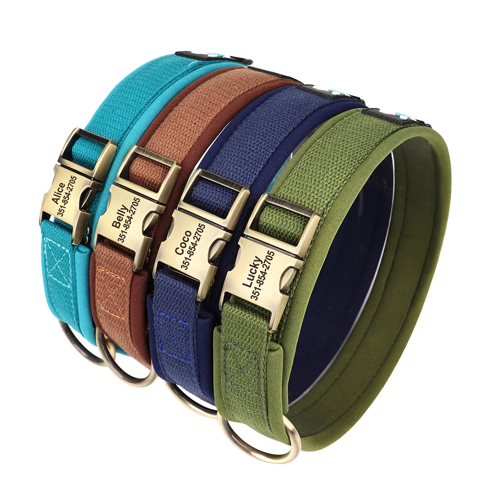 Collier chien personnalisé nom