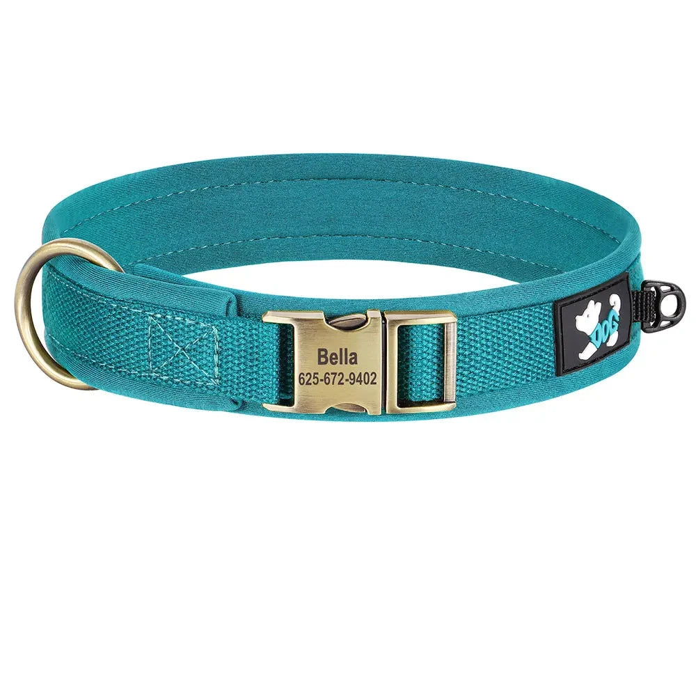Collier chien personnalisé nom