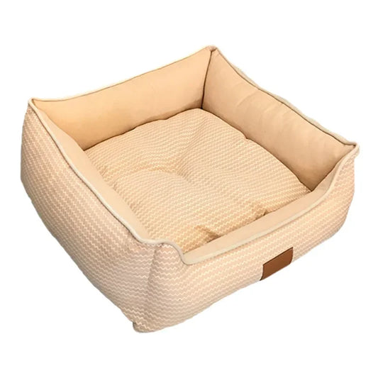 Panier chien beige