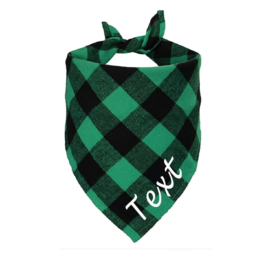 Collier bandana chien personnalisé