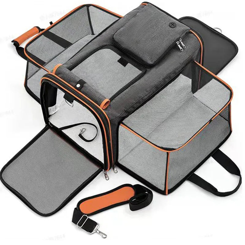 Sac de transport extensible pour chien